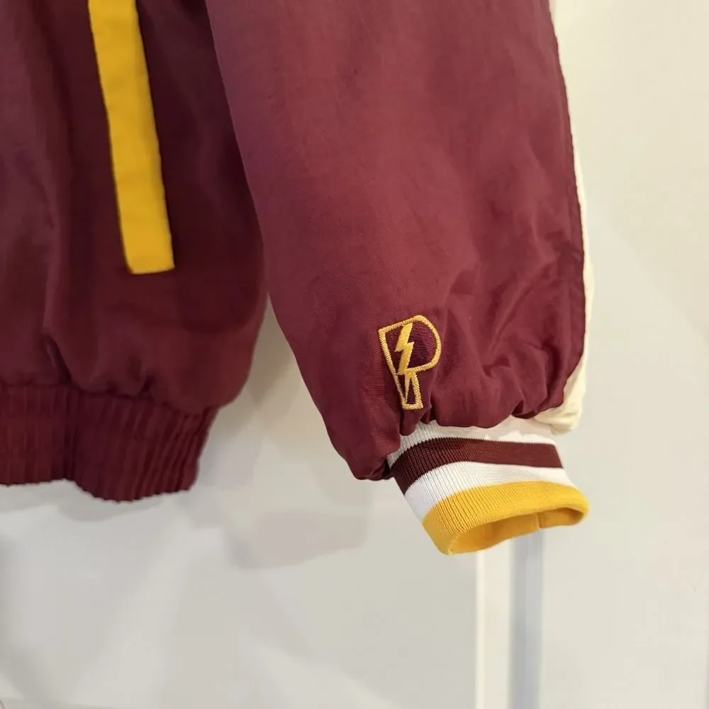 Vintage 90s Minnesota Golden Gophers Puffer Hooded Jacket Pro Player Size Medium